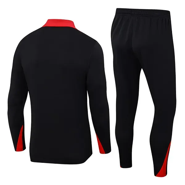 Conjunto Agasalho de Treino Liverpool 2024/25 - Preto